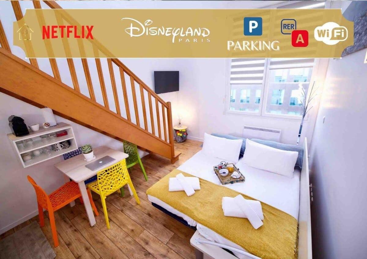 Proche Disneyland - FREE PARKING - Appart'Hôtel DISNEYLAND DREAM Montévrain Exterior foto